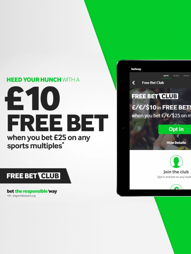 betway risk free bet